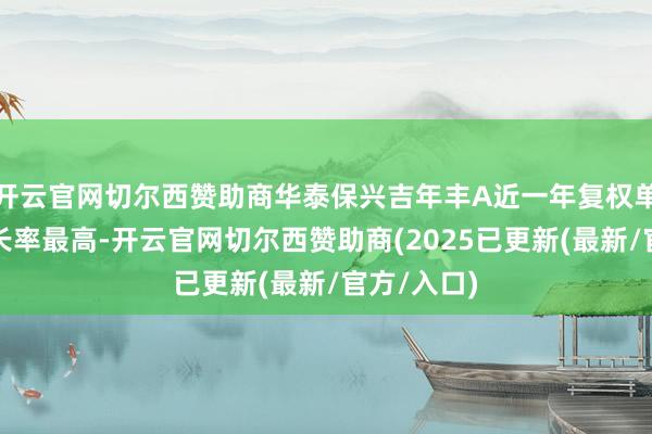 开云官网切尔西赞助商华泰保兴吉年丰A近一年复权单元净值增长率最高-开云官网切尔西赞助商(2025已更新(最新/官方/入口)